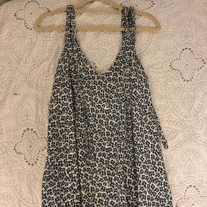 Zara Floral Mini Swing Dress